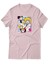 T-Shirt  Γυναικείο - Sailor Moon - Color Thumbnail Απαλό Ροζ