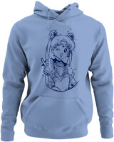 Φούτερ με κουκούλα - Sailor Moon - Color Thumbnail Blue Carolina
