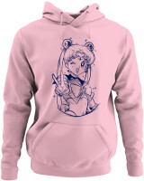 Φούτερ με κουκούλα - Sailor Moon - Color Thumbnail Pink