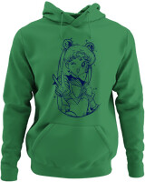 Φούτερ με κουκούλα - Sailor Moon - Color Thumbnail Kelly Green