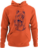 Φούτερ με κουκούλα - Sailor Moon - Color Thumbnail Orange