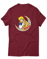 T-Shirt Αντρικό - Sailor Venus - Color Thumbnail Σκούρο Κόκκινο