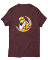T-Shirt Αντρικό - Sailor Venus - Color Thumbnail Μπορντό