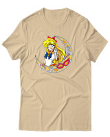 T-Shirt Αντρικό - Sailor Venus - Color Thumbnail Μπεζ