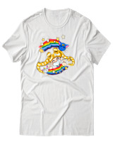 T-Shirt Unisex - Sailormoon Cat - Color Thumbnail Άσπρο