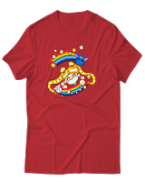 T-Shirt Unisex - Sailormoon Cat - Color Thumbnail Κόκκινο