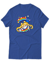 T-Shirt Unisex - Sailormoon Cat - Color Thumbnail Μπλε Ρουά