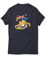 T-Shirt Unisex - Sailormoon Cat - Color Thumbnail Σκούρο Μπλε