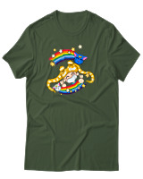 T-Shirt Unisex - Sailormoon Cat - Color Thumbnail Κυπαρισσί
