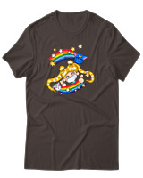 T-Shirt Unisex - Sailormoon Cat - Color Thumbnail Καφέ
