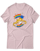 T-Shirt Unisex - Sailormoon Cat - Color Thumbnail Απαλό Ροζ