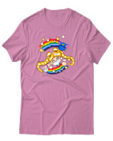 T-Shirt Unisex - Sailormoon Cat - Color Thumbnail Ροζ