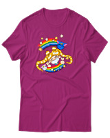 T-Shirt Unisex - Sailormoon Cat - Color Thumbnail Φουξια