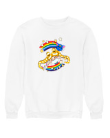 Φούτερ χωρίς κουκούλα Γυναικείο - Sailormoon Cat - Color Thumbnail 'Ασπρο