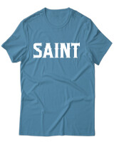 T-Shirt Unisex - Saint - Color Thumbnail Τιρκουάζ
