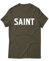T-Shirt Unisex - Saint - Color Thumbnail Χακί