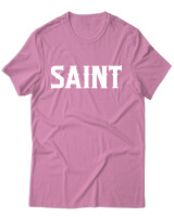 T-Shirt Unisex - Saint - Color Thumbnail Ροζ