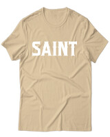 T-Shirt Unisex - Saint - Color Thumbnail Μπεζ