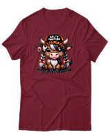 T-Shirt Αντρικό - Salty Heifer - Color Thumbnail Σκούρο Κόκκινο