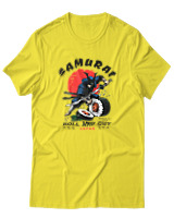 T-Shirt Αντρικό - Samurai - Color Thumbnail Κίτρινο
