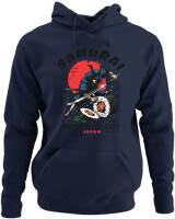 Φούτερ με κουκούλα - Samurai - Color Thumbnail Navy Blue