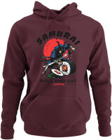 Φούτερ με κουκούλα - Samurai - Color Thumbnail Marron