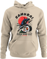 Φούτερ με κουκούλα - Samurai - Color Thumbnail Μπέζ