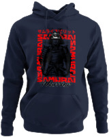 Φούτερ με κουκούλα - Samurai Warrior - Color Thumbnail Navy Blue
