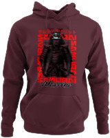 Φούτερ με κουκούλα - Samurai Warrior - Color Thumbnail Marron
