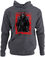 Φούτερ με κουκούλα - Samurai Warrior - Color Thumbnail Ανθρακί