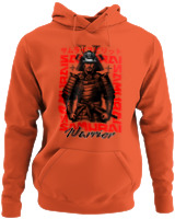 Φούτερ με κουκούλα - Samurai Warrior - Color Thumbnail Orange