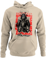 Φούτερ με κουκούλα - Samurai Warrior - Color Thumbnail Μπέζ