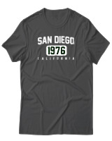 T-Shirt  Γυναικείο - San Diego - Color Thumbnail Ανθρακί