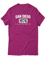 T-Shirt  Γυναικείο - San Diego - Color Thumbnail Φούξια