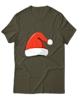 T-Shirt Αντρικό - Santa's Hat - Color Thumbnail Χακί