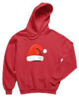 Φούτερ με κουκούλα Παιδικό - Santa's Hat - Color Thumbnail Κόκκινο