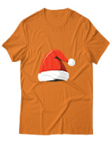 T-Shirt  Γυναικείο - Santa's Hat - Color Thumbnail Πορτοκαλί