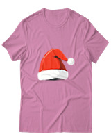 T-Shirt  Γυναικείο - Santa's Hat - Color Thumbnail Ροζ