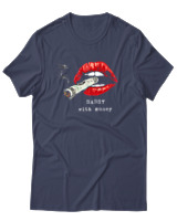 T-Shirt Αντρικό - Sassy With Money - Color Thumbnail Μπλε Γκρι