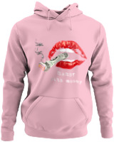 Φούτερ με κουκούλα - Sassy With Money - Color Thumbnail Pink