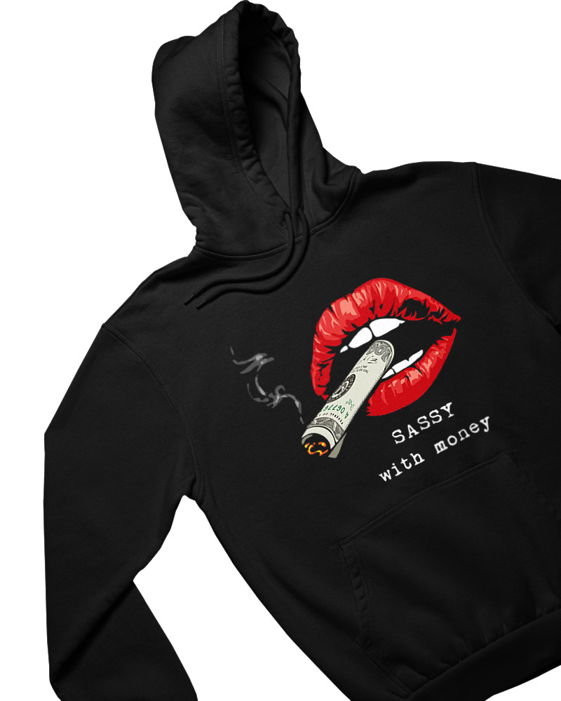 Φούτερ με κουκούλα - Sassy With Money - Image 1