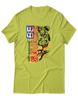 T-Shirt Αντρικό - Savage - Color Thumbnail Λαχανί
