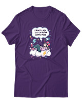 T-Shirt Αντρικό - Saving Mode - Color Thumbnail Σκούρο Μωβ