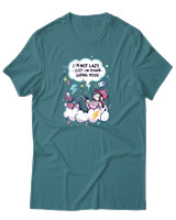 T-Shirt Αντρικό - Saving Mode - Color Thumbnail Μπλε Πράσινο