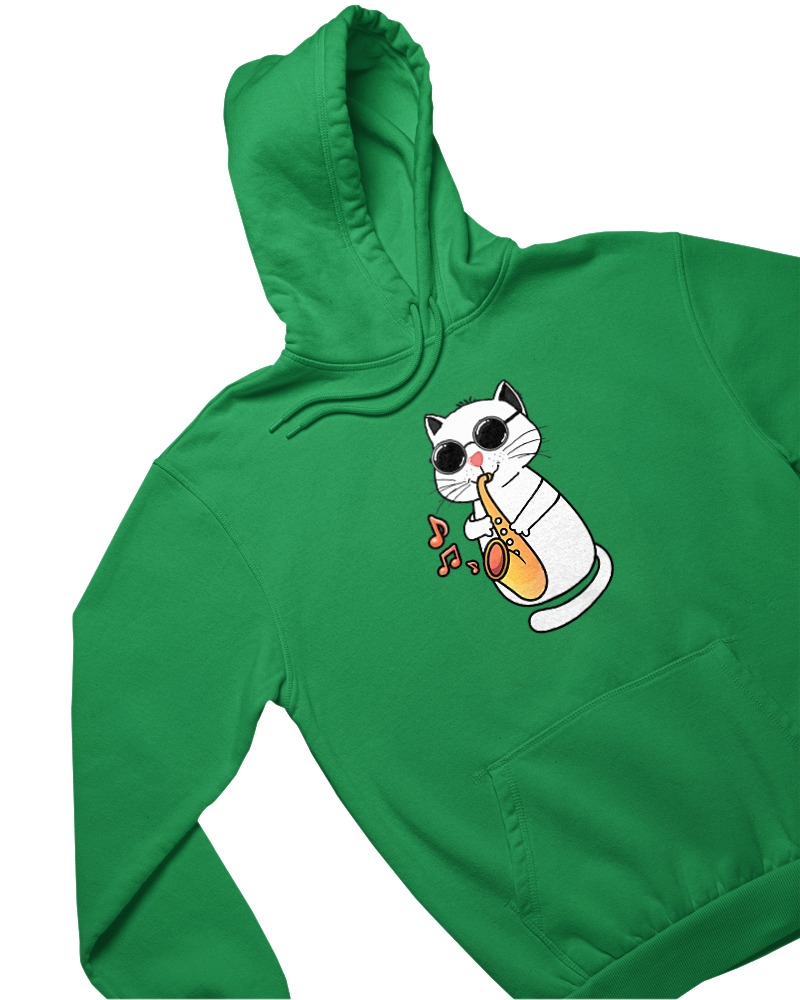 Saxophone Cat - Image 1