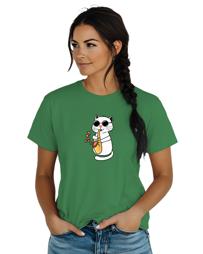 Saxophone Cat - Image 1
