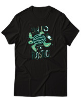 T-Shirt Αντρικό - Say No To Plastic - Color Thumbnail Μαύρο