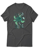 T-Shirt Αντρικό - Say No To Plastic - Color Thumbnail Ανθρακί