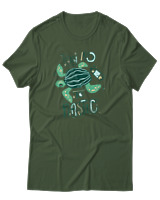 T-Shirt Αντρικό - Say No To Plastic - Color Thumbnail Κυπαρισσί