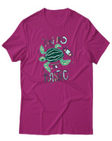 T-Shirt Αντρικό - Say No To Plastic - Color Thumbnail Φουξια